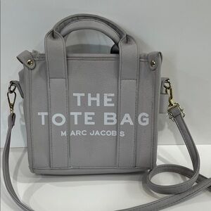 Marc Jacobs Gray Tote Bag